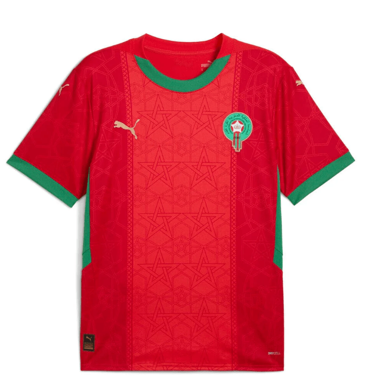 PUMA Men's Morocco Home Jersey Replica 25 Red - Best Buy Soccer