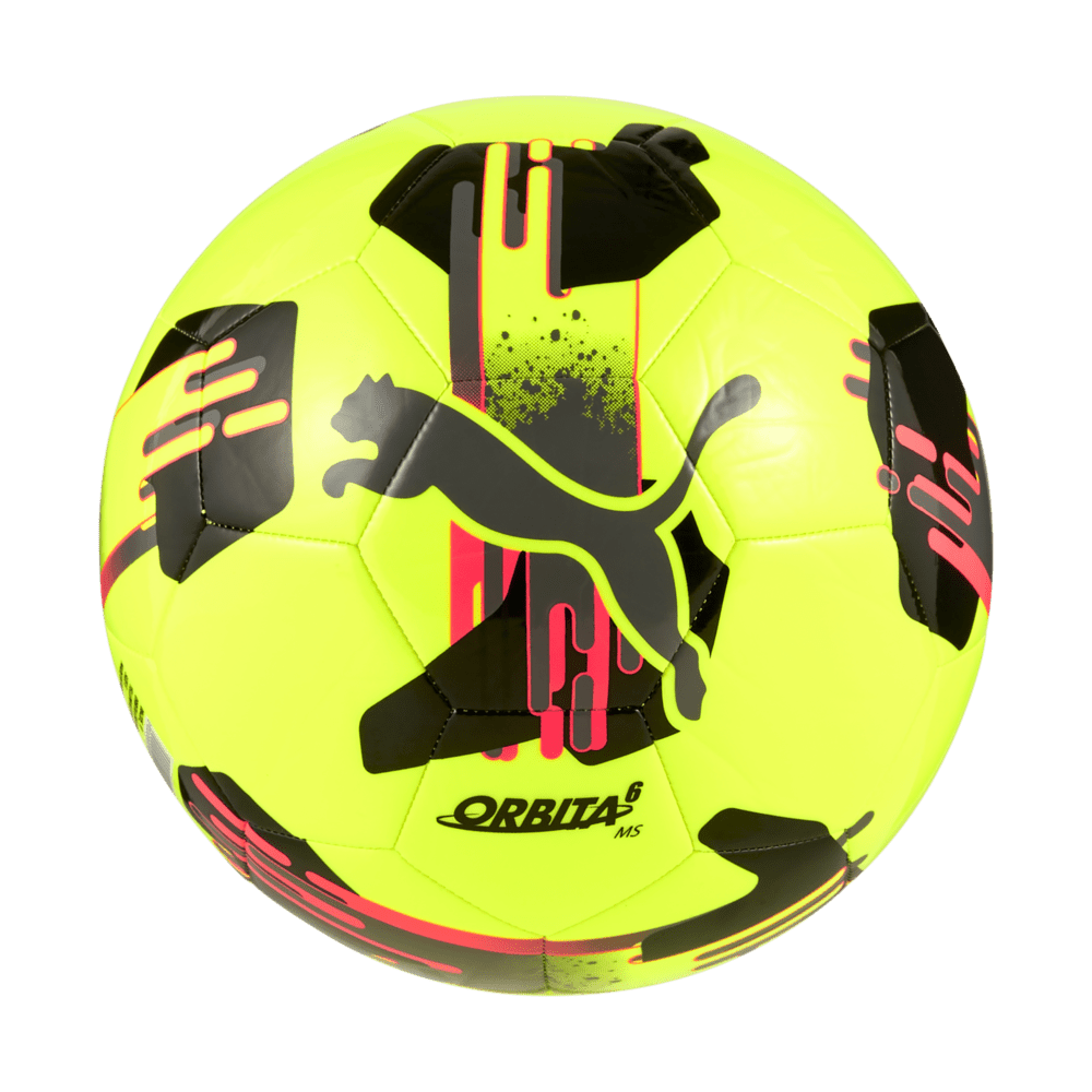 PUMA Orbita 6 MS Soccer Ball Yellow Alert/Sun Struck/Matte Aged Silver - Best Buy Soccer