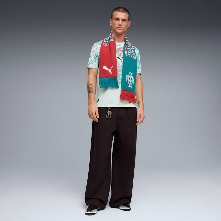 PUMA Portugal Away Men's Soccer Jersey 2026 - White/Green Lagoon - Best Buy Soccer