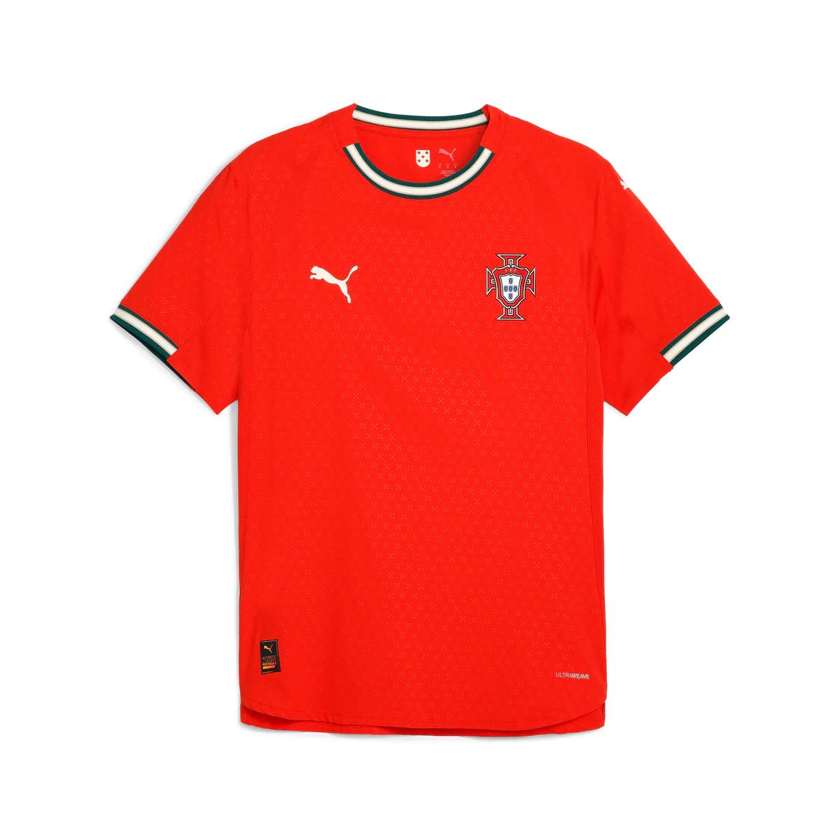 PUMA Portugal Home Authentic Men's Soccer Jersey 25/26 - Red - Best Buy Soccer