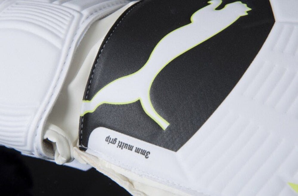 PUMA PowerCat 3.10 Grip RC Goalkeeper Gloves White/Lime - Best Buy Soccer