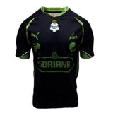 PUMA Santos Away Jersey 2011 - 12 Black/Lime - Best Buy Soccer