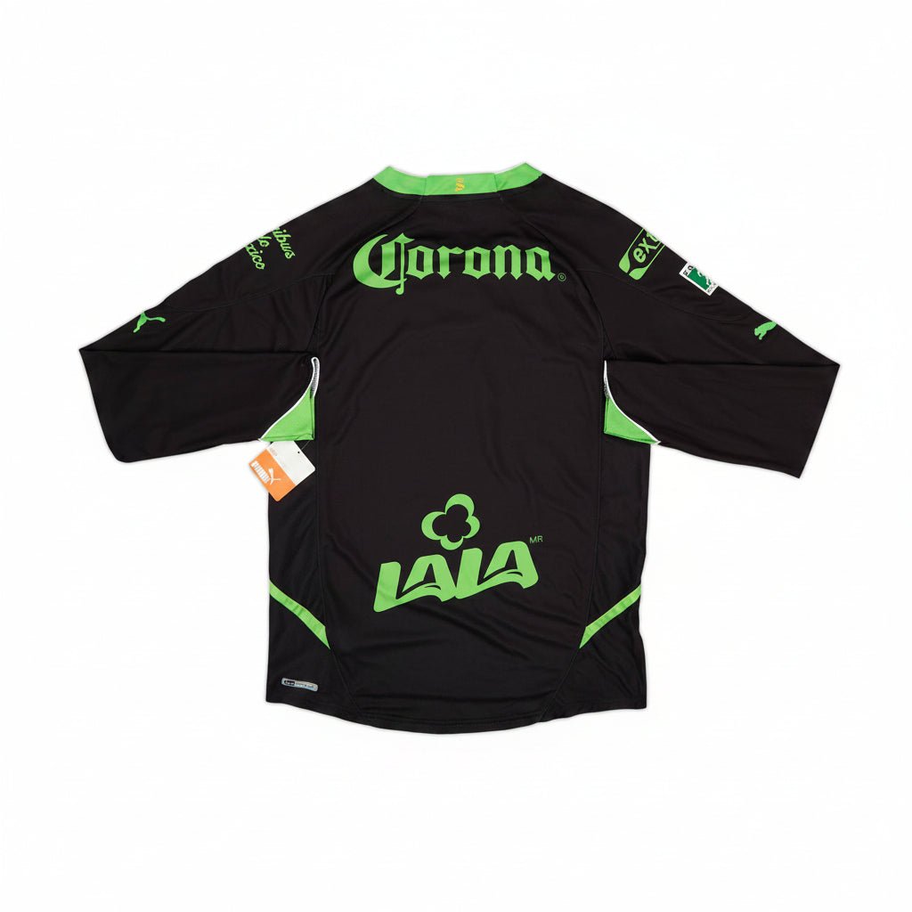 PUMA Santos Away Jersey 2011-12 - Black/Lime - Best Buy Soccer