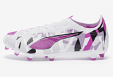 PUMA Ultra 5 Match Forever FG/AG Firm/Multi - Ground Soccer Cleats White/Pure Magenta - Best Buy Soccer