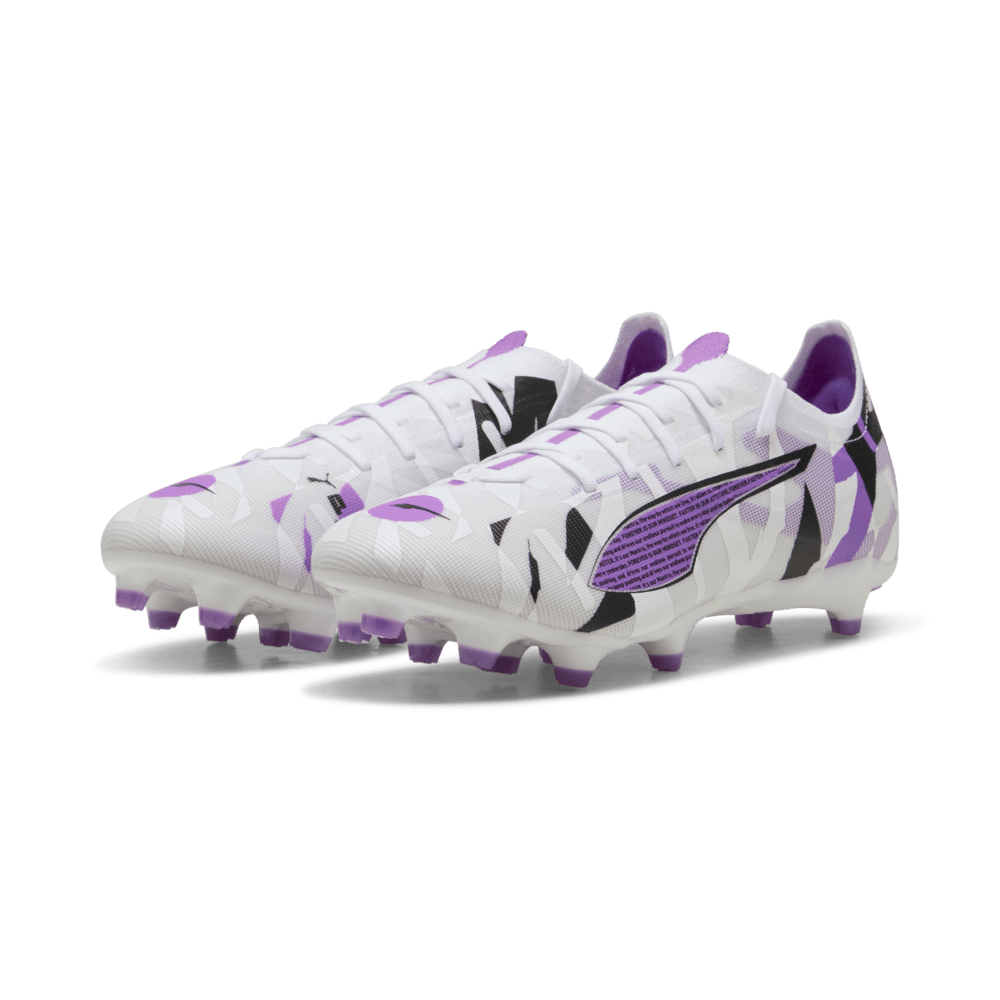 PUMA Ultra 5 Match Forever FG/AG Firm/Multi - Ground Soccer Cleats White/Pure Magenta - Best Buy Soccer