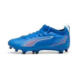 PUMA Ultra 6 Match FG/AG Firm/Multi - Ground Kids Soccer Cleats - Blue/White - Best Buy Soccer