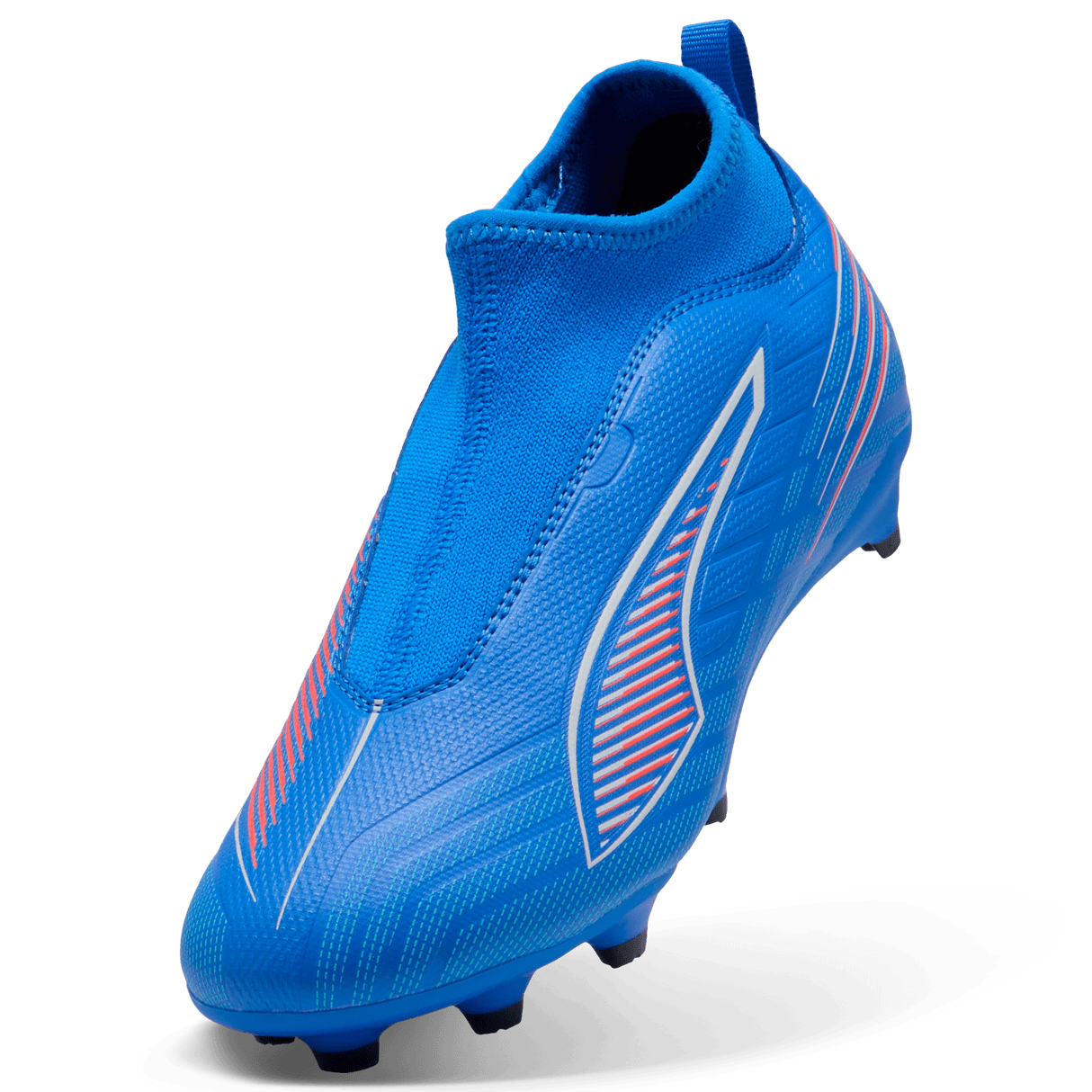 PUMA Ultra 6 Match + Laceless FG/AG Firm/Multi - Ground Kids Soccer Cleats - Blue/White - Best Buy Soccer