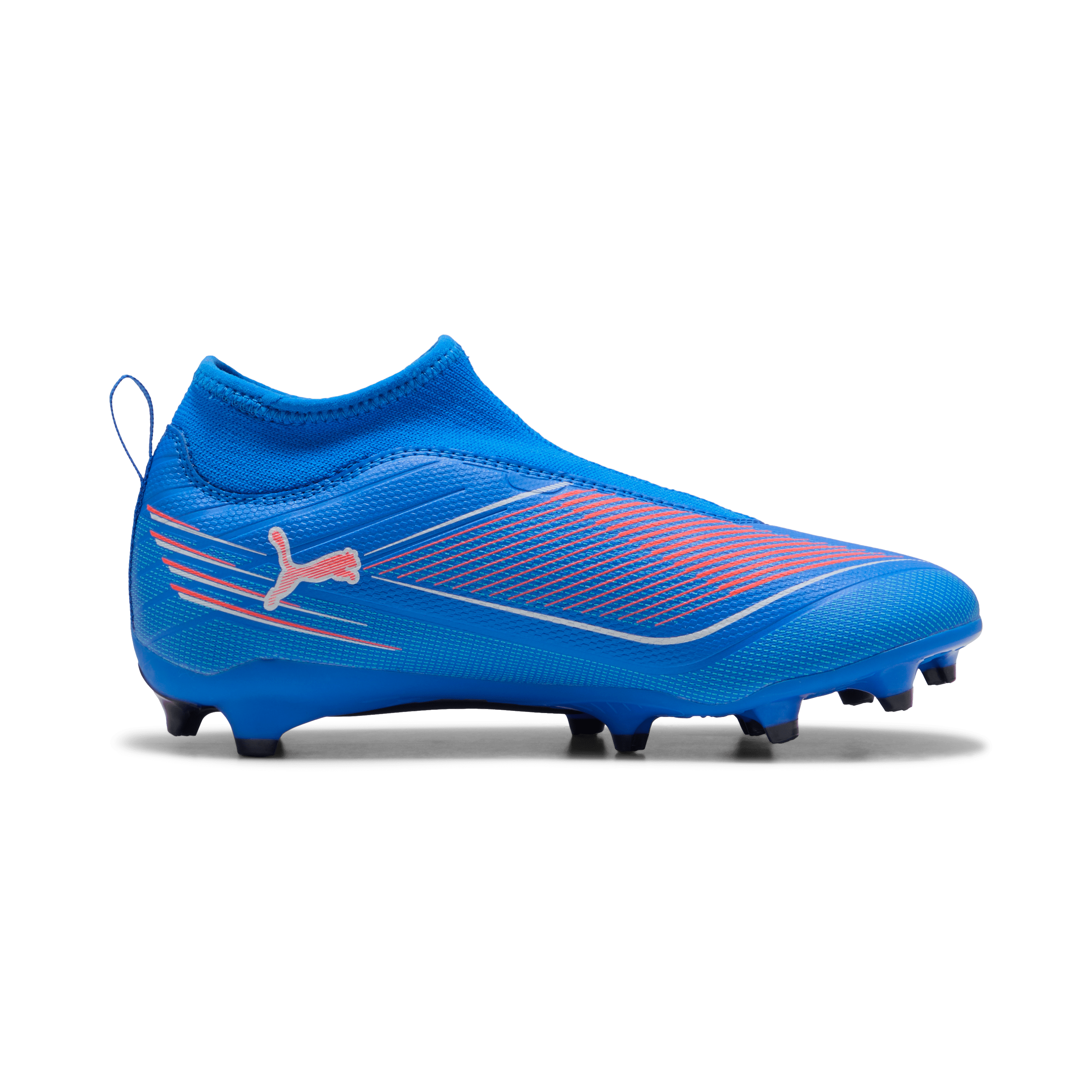 PUMA Ultra 6 Match + Laceless FG/AG Firm/Multi - Ground Kids Soccer Cleats - Blue/White - Best Buy Soccer