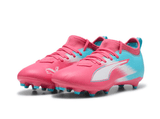 PUMA Ultra 6 Match Re - Charge FG/AG Firm/Multi - Ground Kids Soccer Cleats - Blue/Pink - Best Buy Soccer