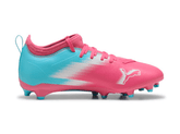 PUMA Ultra 6 Match Re - Charge FG/AG Firm/Multi - Ground Kids Soccer Cleats - Blue/Pink - Best Buy Soccer