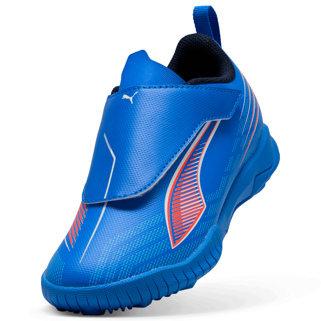 PUMA Ultra 6 Plat V Kids Turf Soccer Cleats - Blue/White - Best Buy Soccer