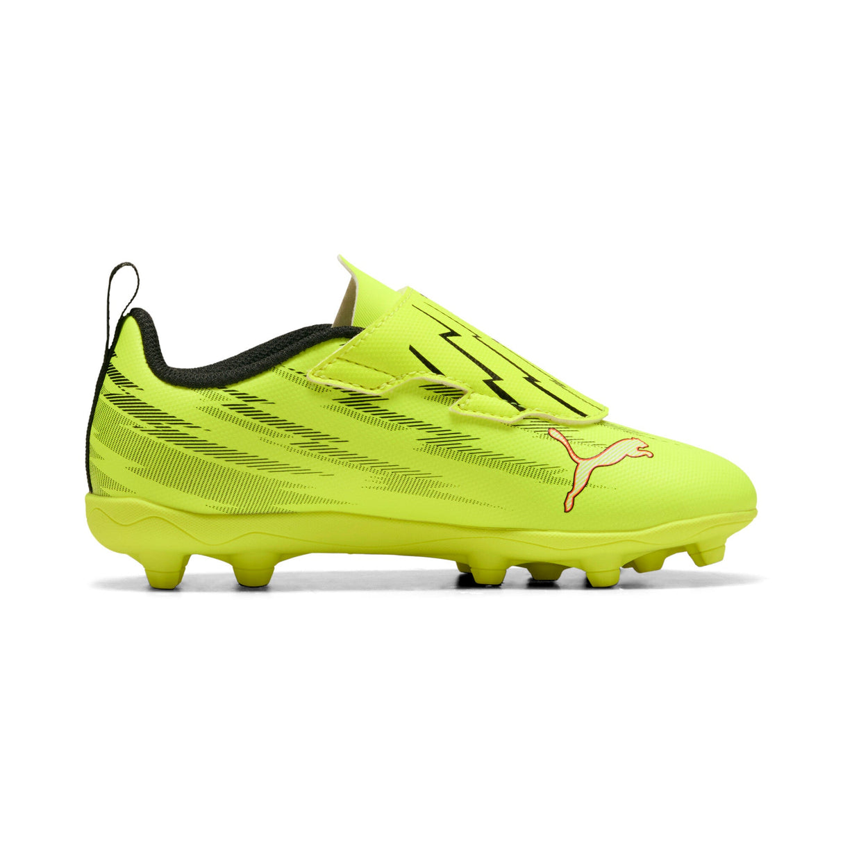 PUMA Ultra 6 Play V FG/AG RB Firm/Multi-Ground Youth Soccer Cleats - Yellow/Black/Red - Best Buy Soccer
