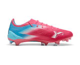 PUMA Ultra 6 Ultimate Re - Charge FG/AG Firm/Multi - Ground Soccer Cleats - Blue/Pink - Best Buy Soccer