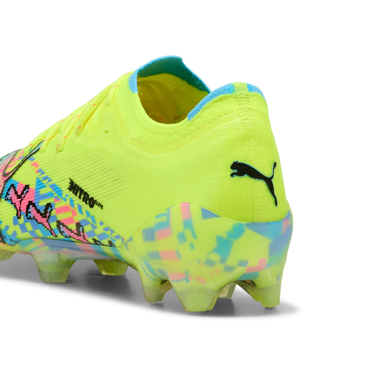 PUMA Ultra Nitro 7 Ultimate Advanced Level FG Firm Ground Men's Soccer Cleats - White/Blue/Pink/Yellow - Best Buy Soccer