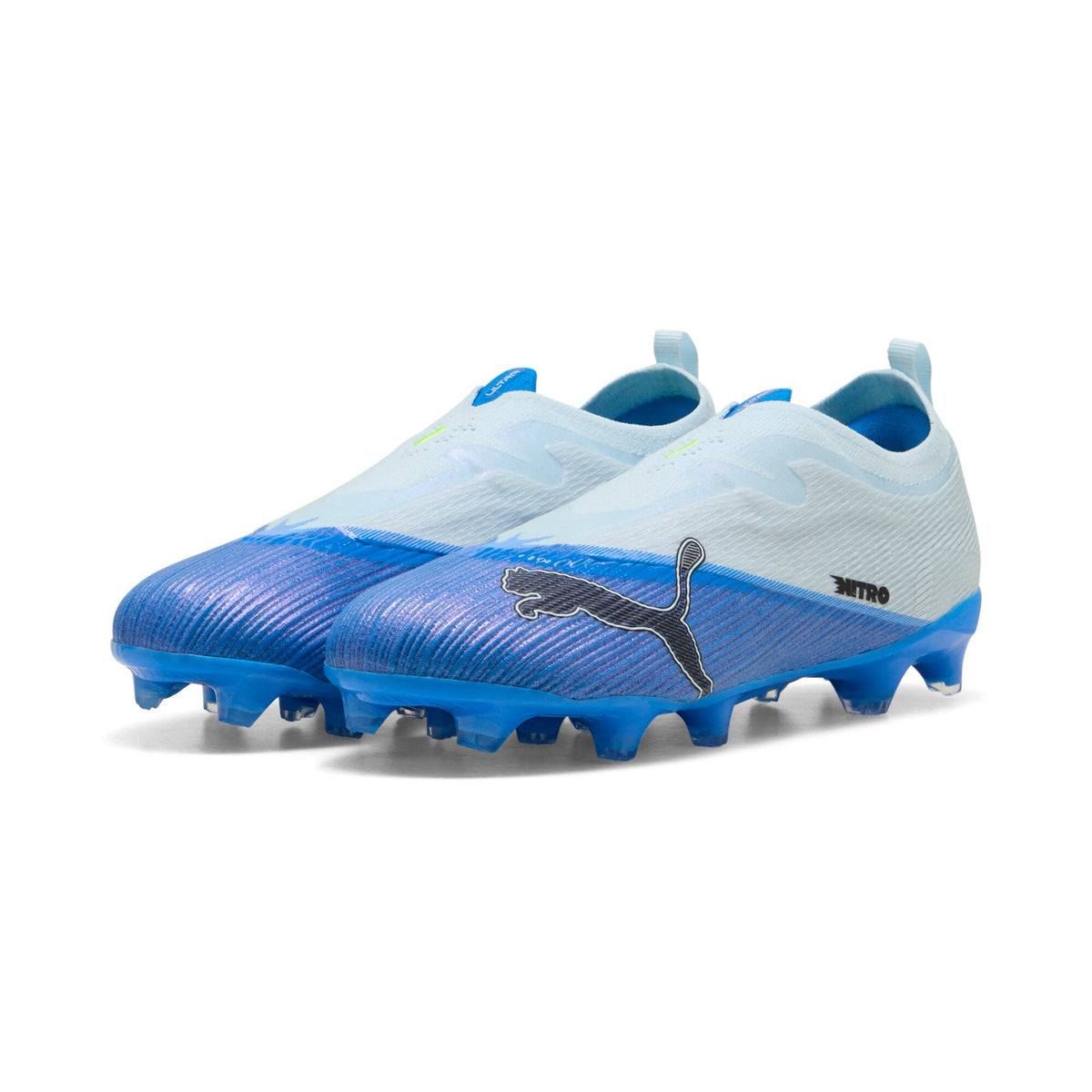 PUMA Ultra Nitro 7 Ultimate Laceless FG/AG Firm Ground/Artificial Ground Youth Soccer Cleats - Blue/Black - Best Buy Soccer
