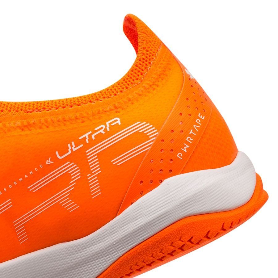PUMA Ultra Ultimate Court Indoor Boots Orange/White - Best Buy Soccer
