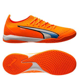PUMA Ultra Ultimate Court Indoor Boots Orange/White - Best Buy Soccer