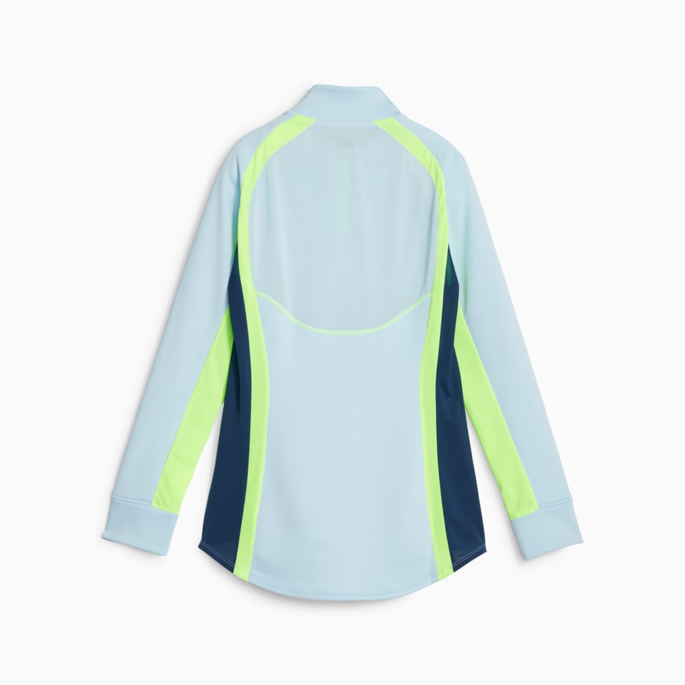 PUMA Women's Individualblaze 1/4 Zip Training Top Silver Sky/Persian Blue - Best Buy Soccer