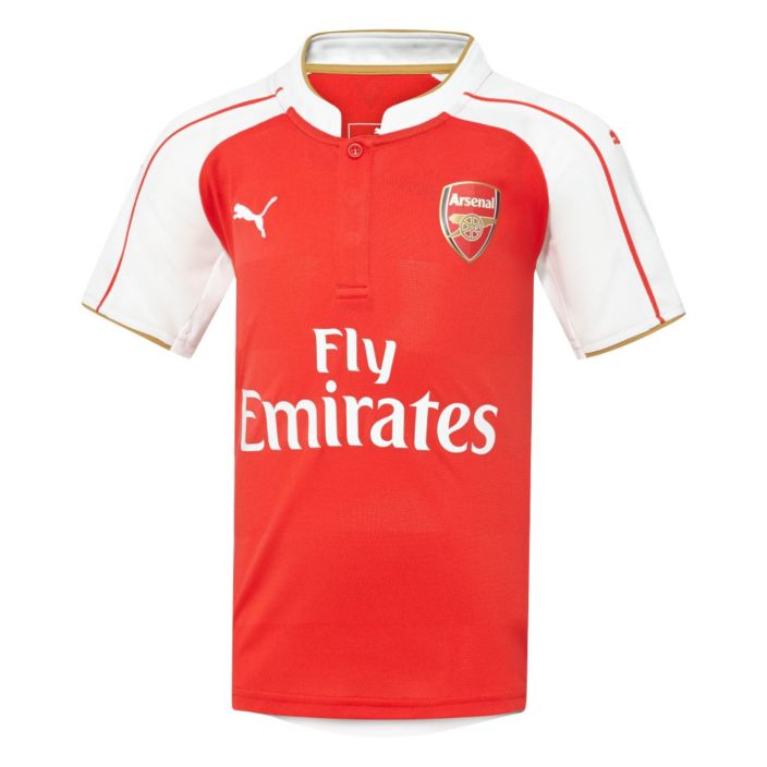 PUMA Youth Arsenal Home Jersey 2015/2016 Red/White - Best Buy Soccer