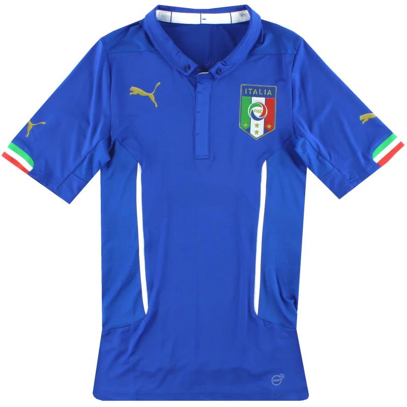 PUMA Youth Italy Home Jersey 2014/2015 Blue - Best Buy Soccer