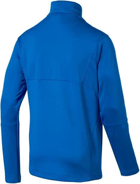PUMA Youth Liga Training 1/4 ZiP Jacket Electric Blue/Lemonade - Best Buy Soccer