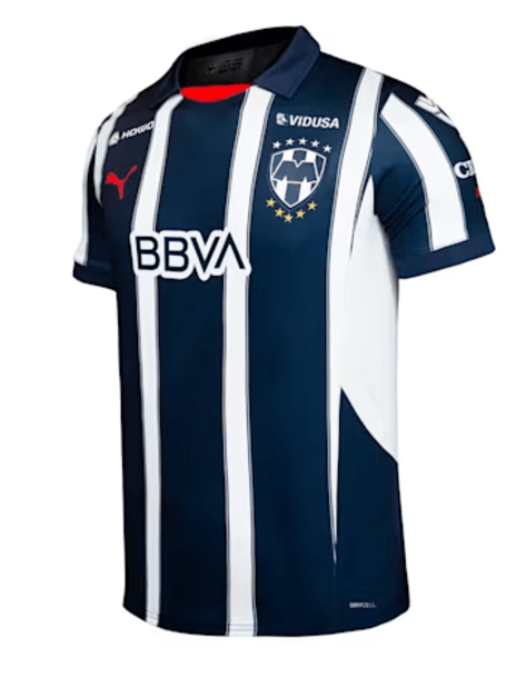 PUMA Youth Monterrey Home Shirt Replica 24/25 Navy - Best Buy Soccer