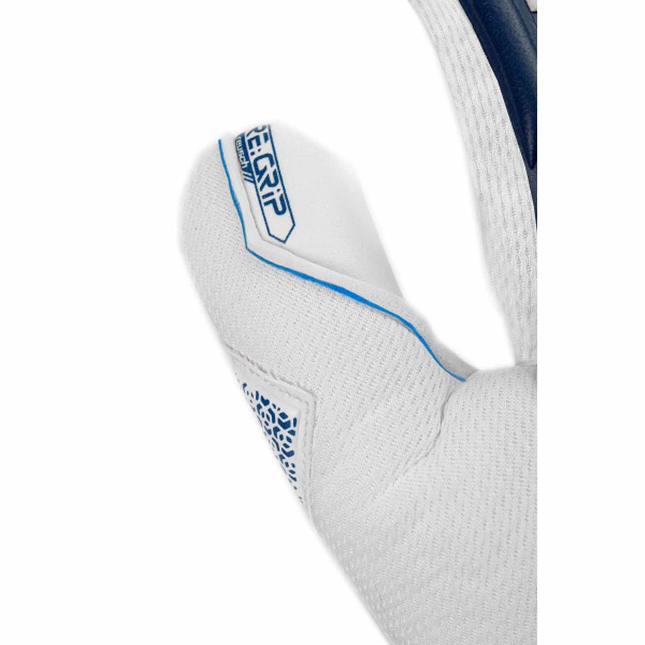 Reush Attrakt RE:GRIP NC Finger Support Junior Goalkeeper Gloves Blue/Pink - Best Buy Soccer