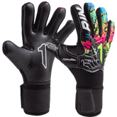 Rinat Asimetrik Training Spines (Finger Protection) Goalkeeper Glove - Black/Green - Best Buy Soccer