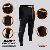 Rinat Egotiko Goalkeeper Leggings with Protection - Black - Best Buy Soccer
