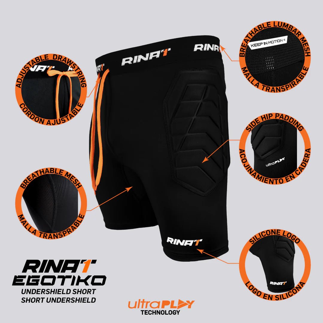 Rinat Egotiko Goalkeeper Shorts - Black - Best Buy Soccer
