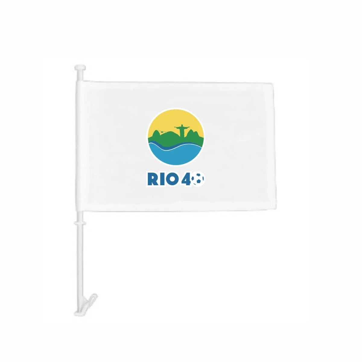 Rio 40 Car Flag - Best Buy Soccer