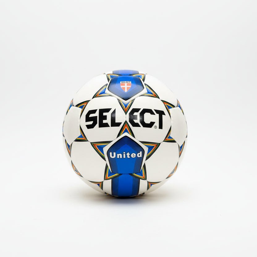 Select United Soccer Ball - White/Blue/Yellow - Best Buy Soccer