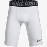 Nike Pro Big Kids’ (Boys’) Shorts - White/Black