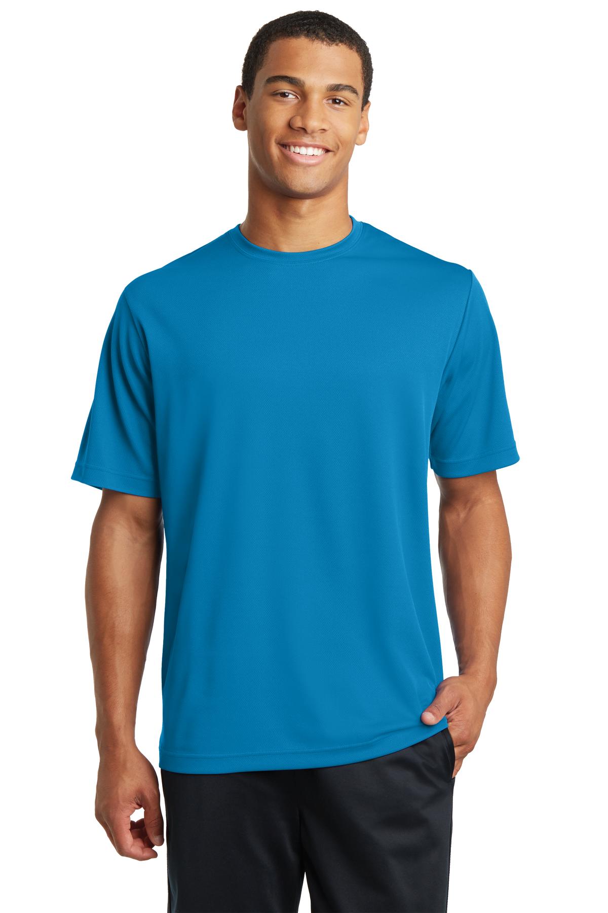 Sport - Tek ® PosiCharge ® RacerMesh ® Tee. ST340 - Pond Blue - Best Buy Soccer