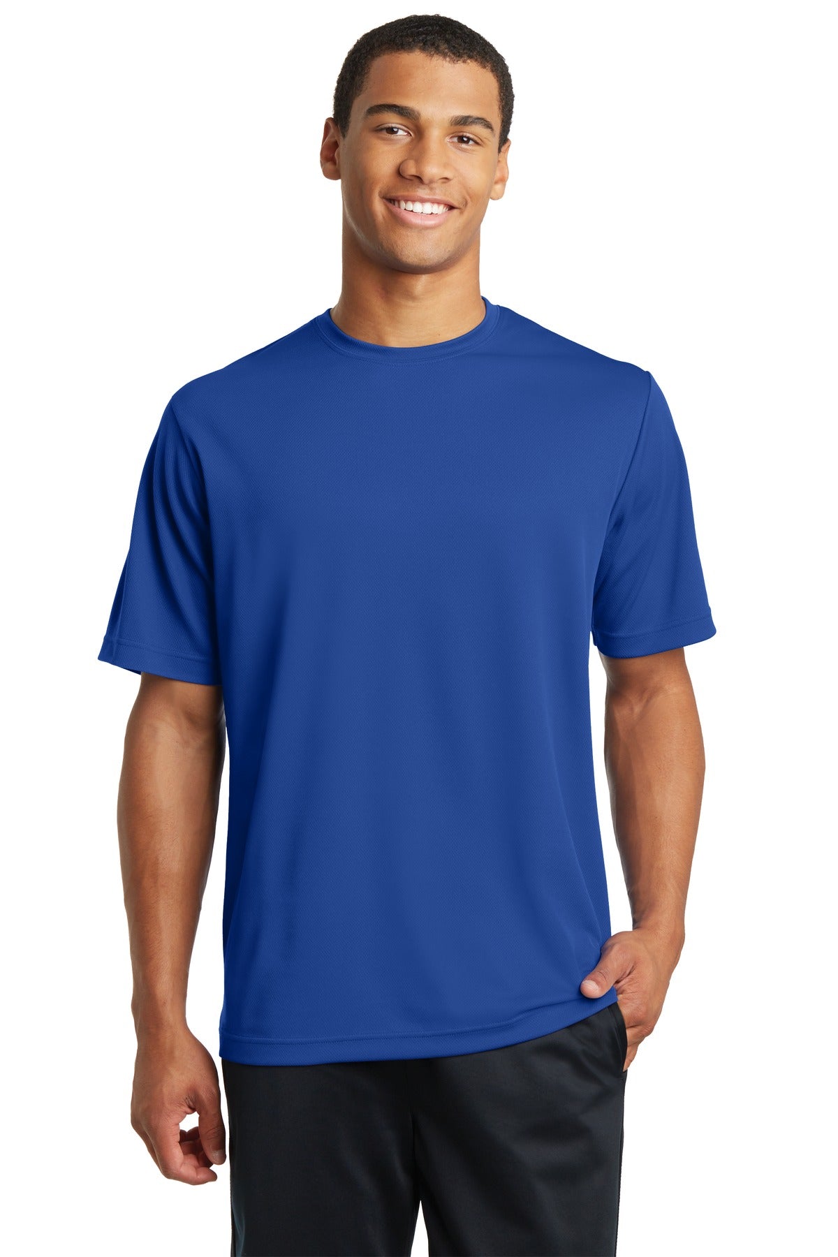 Sport - Tek ® PosiCharge ® RacerMesh ® Tee. ST340 - True Royal - Best Buy Soccer