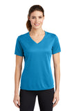 Sport - Tek ® Women's PosiCharge ® RacerMesh ® V - Neck Tee. LST340 - Best Buy Soccer