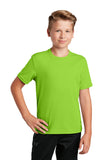 Sport - Tek ® Youth PosiCharge ® RacerMesh® Tee. YST340 - Best Buy Soccer