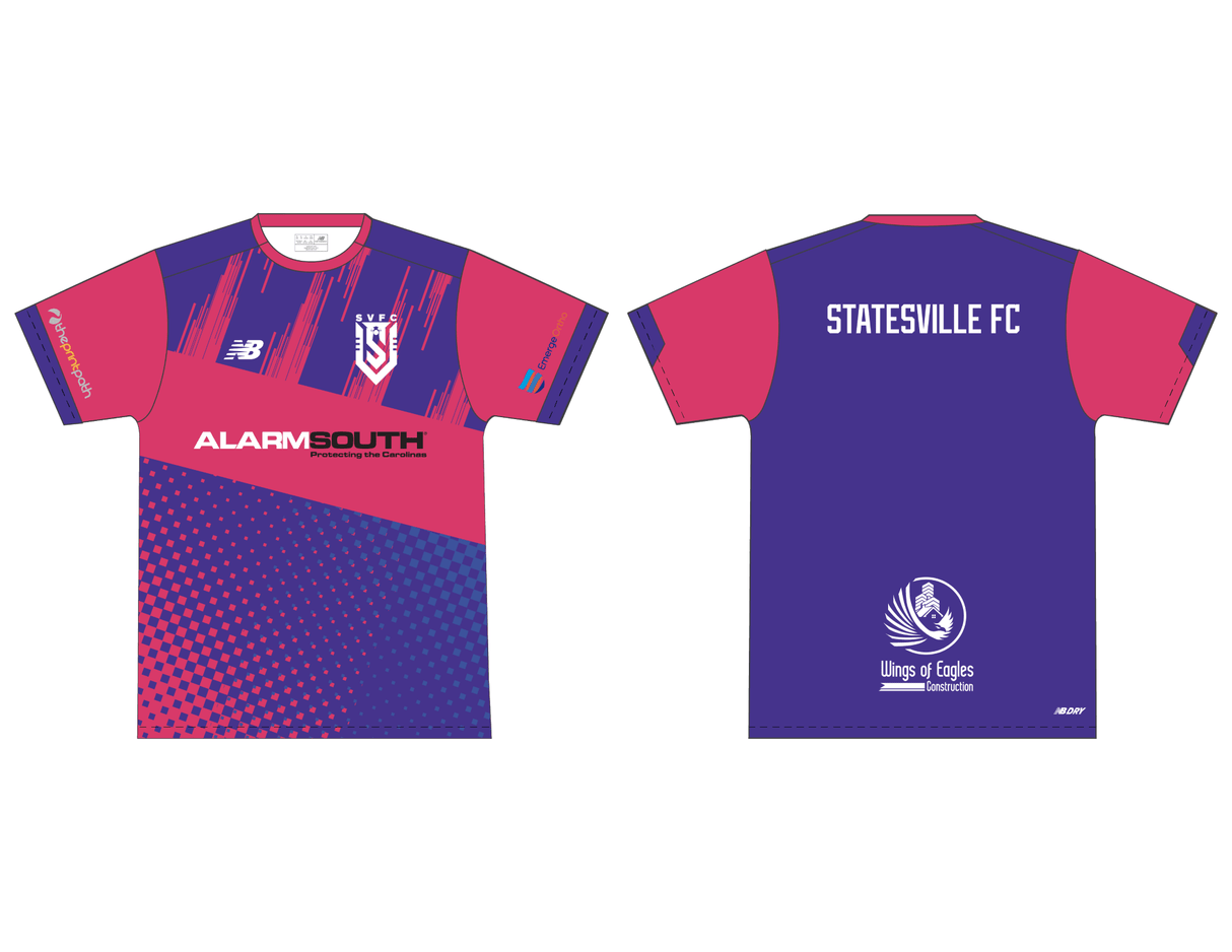 Statesville FC New Balance Diamond SS Jersey - Pre Match Top $ 69.99 - Best Buy Soccer