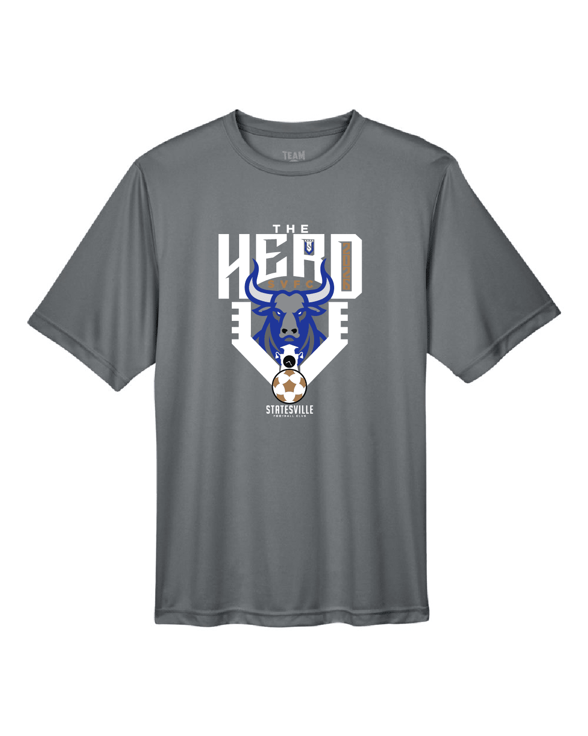 Statesville FC The Herd Tee - Grey $25.00 - Best Buy Soccer