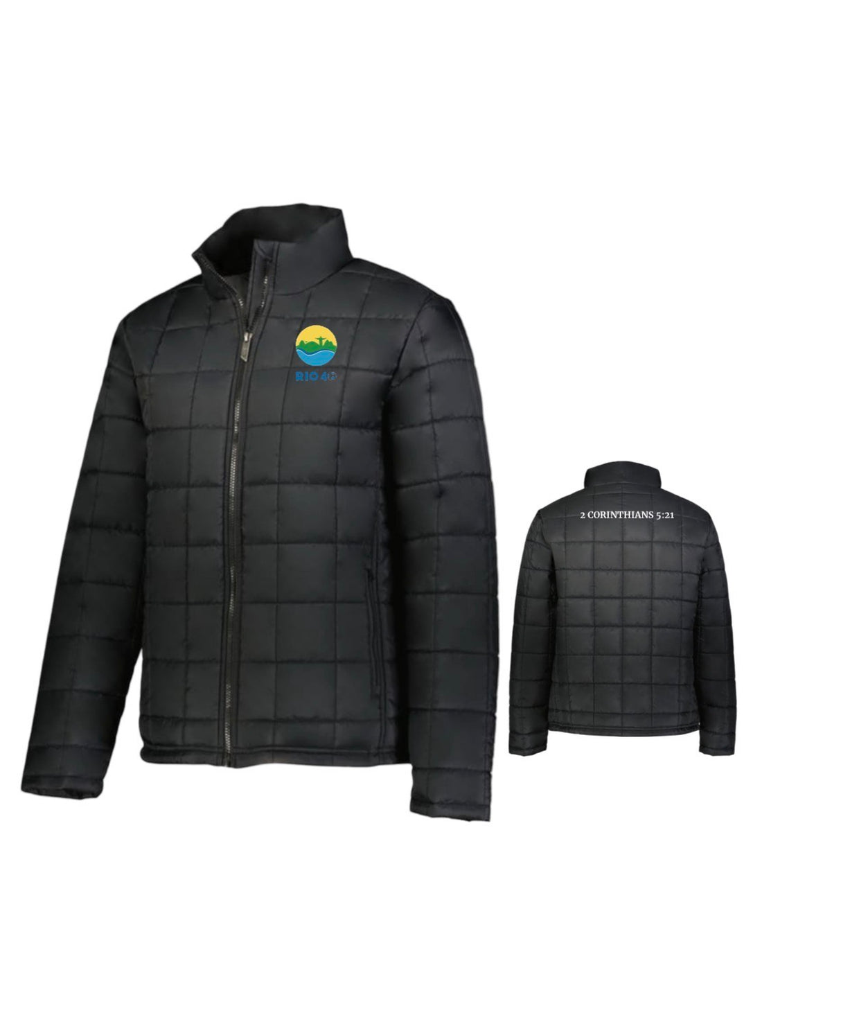 Rio 40 Puffer Jacket Black