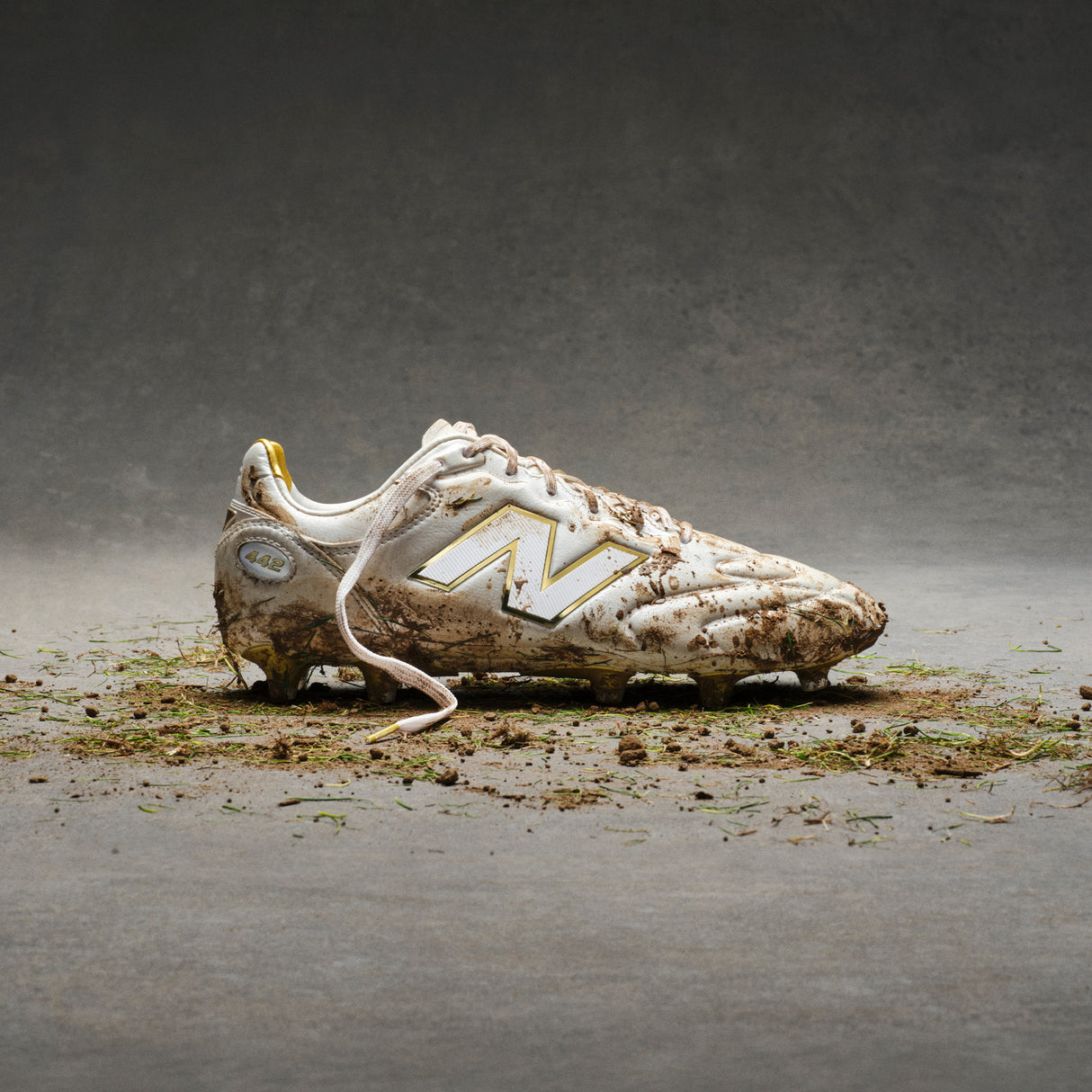 New Balance 442 Elite V3 FG Men's Soccer Cleats - Sea Salt Multicolor