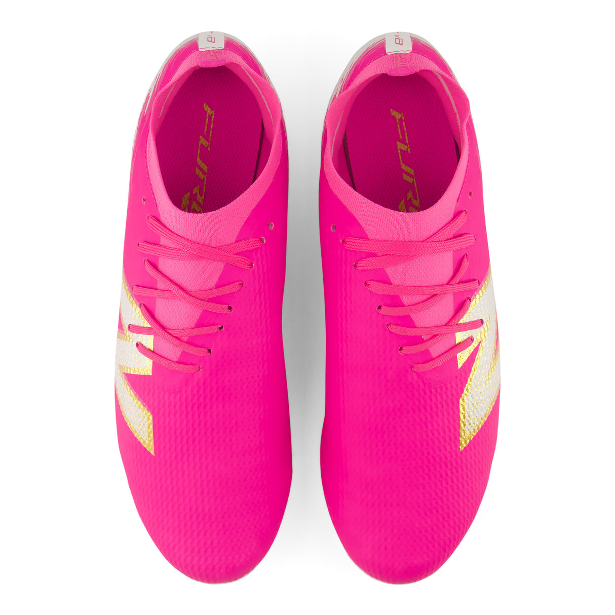 New Balance Furon Team V8 FG Firm Ground Men's Soccer Cleats - Pink Heat