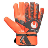 Uhlsport Aerored Absolutgrip Goalkeeper Gloves Dark Grey/Fluo Red/White - Best Buy Soccer