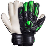 Uhlsport Eliminator Absolut Grip Bionik+ Goalkeeper Gloves Black/Fluo Green - Best Buy Soccer