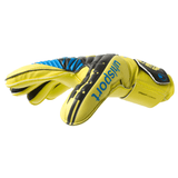 Uhlsport Eliminator Soft SF Goalkeeper Gloves Fluo Yellow/Blavk/Blue - Best Buy Soccer