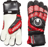 Uhlsport Eliminator Supersoft Bionik Goalkeeper Gloves Red/Black - Best Buy Soccer