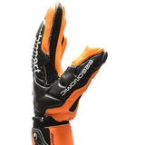 Uhlsport Ergonomic HN Soft Support Frame Goalkeeper Gloves Orange/Black - Best Buy Soccer