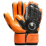 Uhlsport Ergonomic HN Soft Support Frame Goalkeeper Gloves Orange/Black - Best Buy Soccer