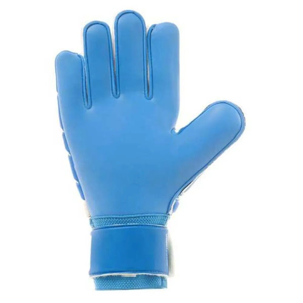 Uhlsport Fangmaschine Soft Goalkeeper Gloves Blue/Green - Best Buy Soccer