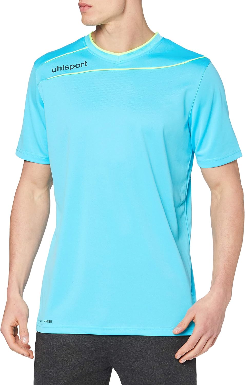 Uhlsport Stream 3.0 Goalkeeper Jersey Ice Blue/Fluo Yellow - Best Buy Soccer